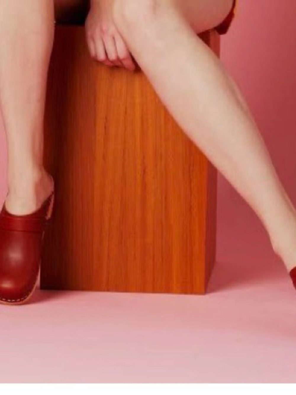 Swedish Hasbeens - Women’s Wine Red Swedish Husband Slip-On Clogs
